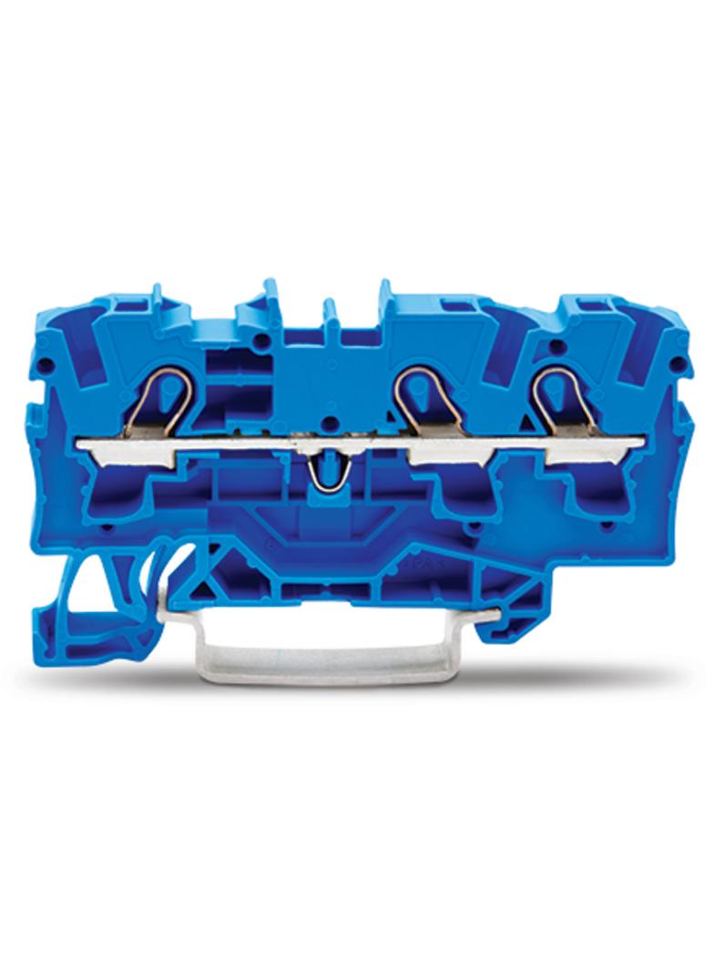 TOPJOBS złączka 3-przewodowa 4 mm2 niebieska