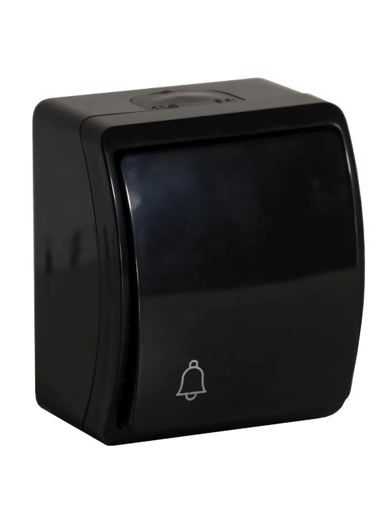 Przycisk dzwonek n/t AQUATIC IP44 czarny 10 szt. OR-OE-7104/B/10 ORNO