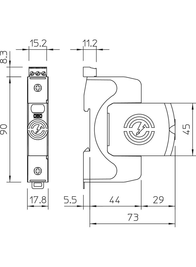 V50-1+FS-280, Ogranicznik kombi V50
