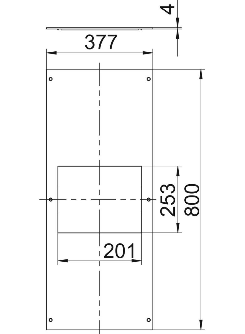 OKA/DG6/400, POKRYWA MONTAŻOWA OKA