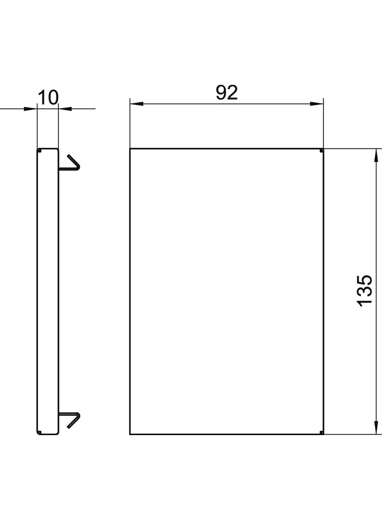 GS-E90130RW, Końcówka 90X130 CZ.B.