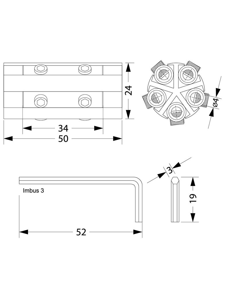 ZKMZGEL180 Złączka kablowa do mufy-1,5-6mm2 39.1805 OPATÓWEK