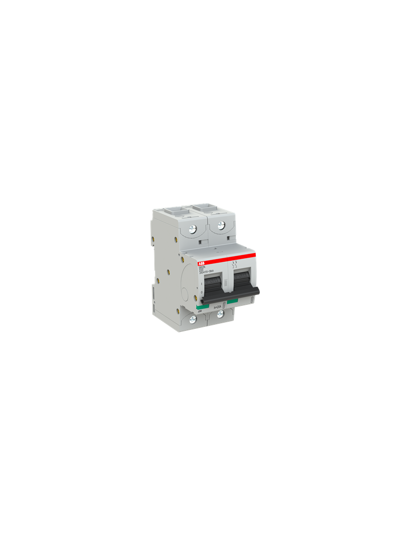 S802N-D20 Wyłącznik nadprądowy 36kA 2P D20A 2CCS892001R0201 ABB