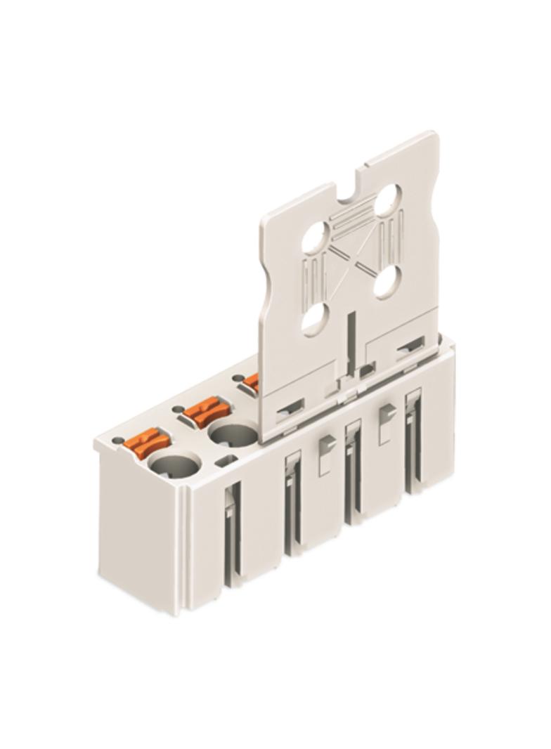 Gniazdo picoMAX raster 7,5mm 5‑biegunowe z płytką uchwytową 2092‑3105 /100szt./ WAGO