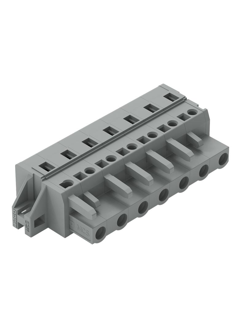MCS-MIDI Classic gniazdo 7-bieg. szare raster 7,5 mm /25szt./ WAGO