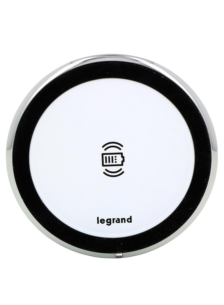 INCARA: DISQ 80 - ŁADOWARKA INDUKCYJNA-1X15W-BIAŁY, Legrand