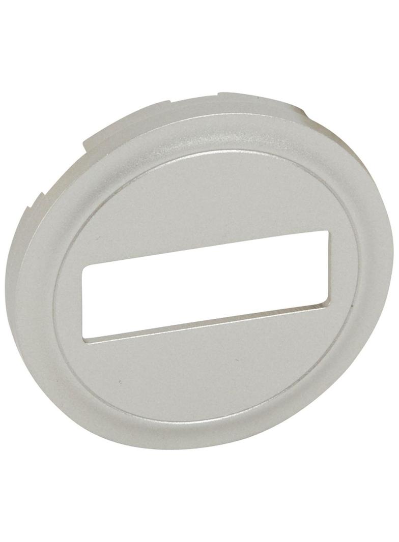 CELIANE - Plakietka do gniazd światłowodowych SC/APC tytanowa, Legrand