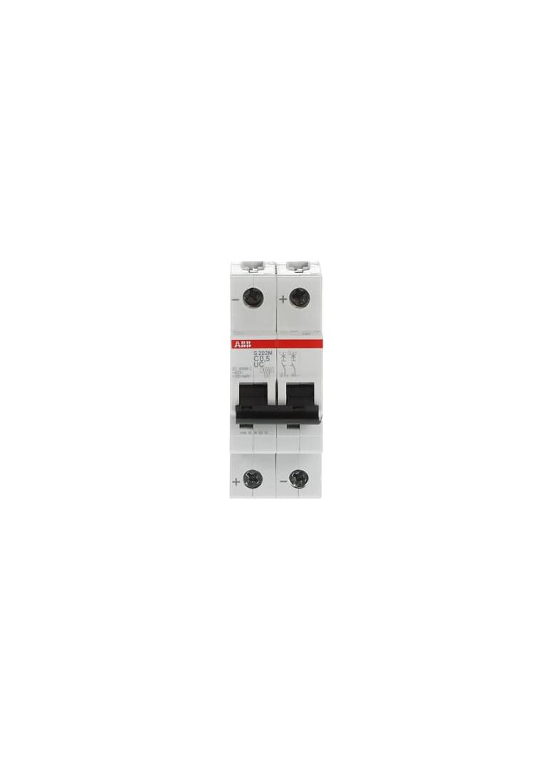 S202M-C0.5UC Wyłącznik nadprądowy 10kA AC/DC 2P C0.5A 2CDS272061R0984 ABB