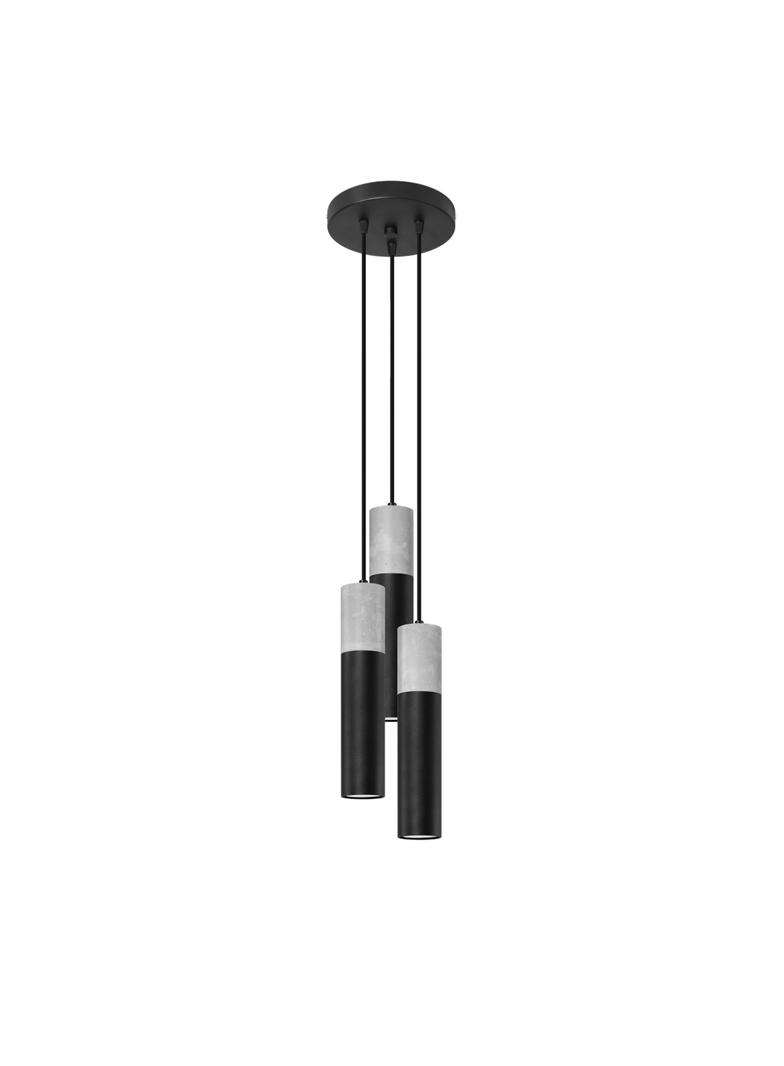 Lampa wisząca BORGIO 3P czarny