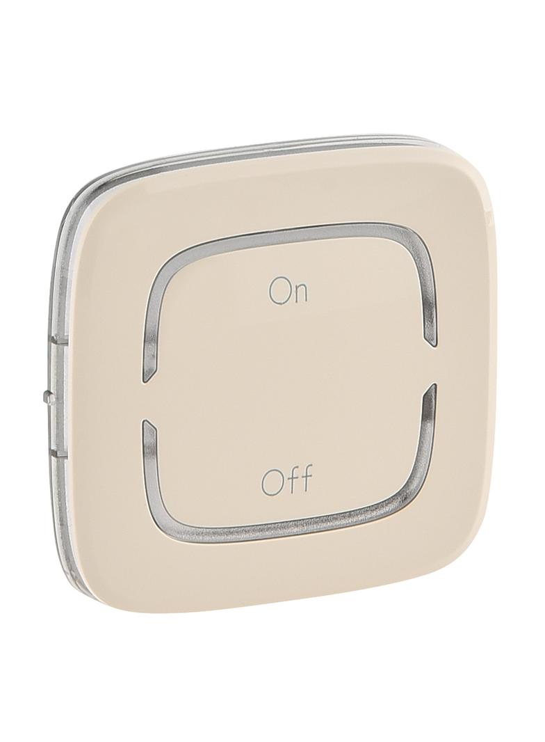 MY HOME VALENA ALLURE - KLAWISZ ON/OFF KREMOWY, Legrand