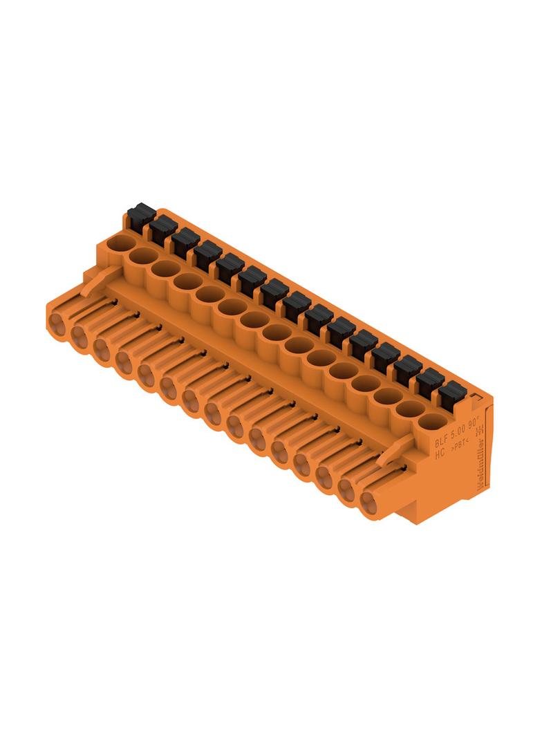 BLF 5.00HC/15/90 SN OR BX Wtyk PCB (złącze wiązki), 5.00 mm, Liczba biegunów: 15, PUSH IN, Złącze sprężynowe /24szt./ 1980300000 WEIDMÜLLER