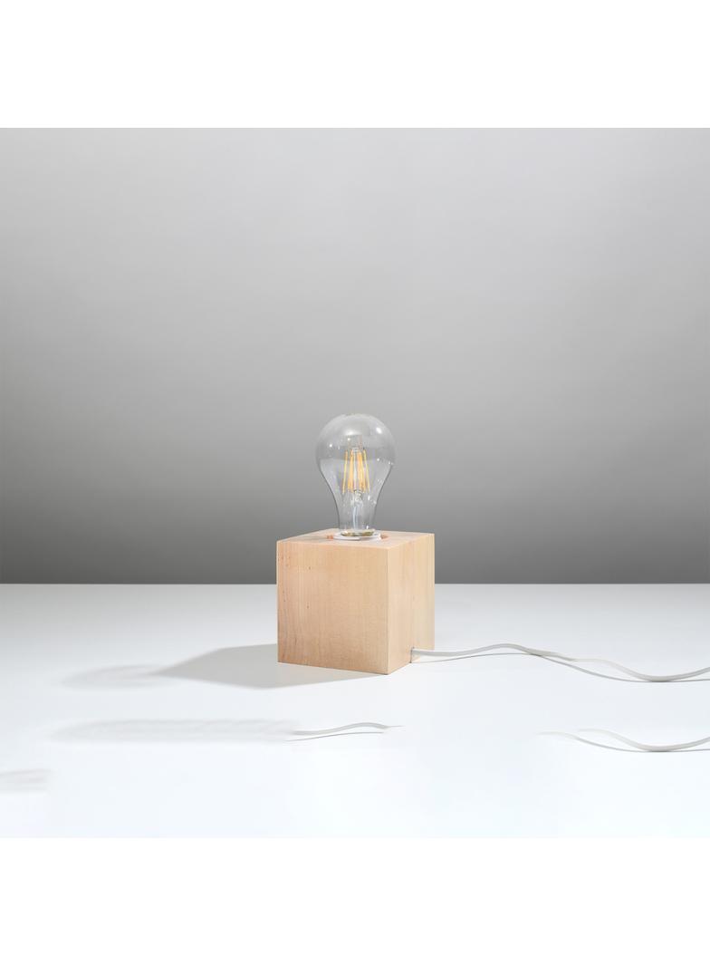 Sollux Lampa biurkowa ARIZ naturalne drewno SL.0677