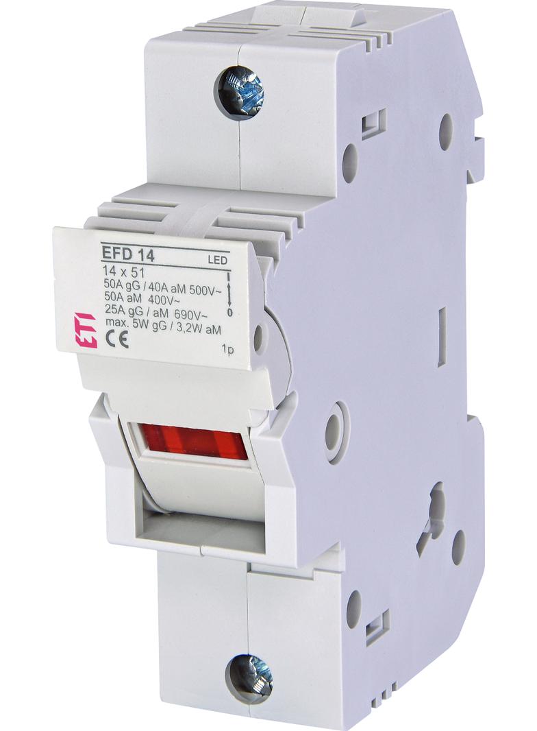 Rozłącznik bezpiecznikowy EFD 14 1P LED 002560011 ETI