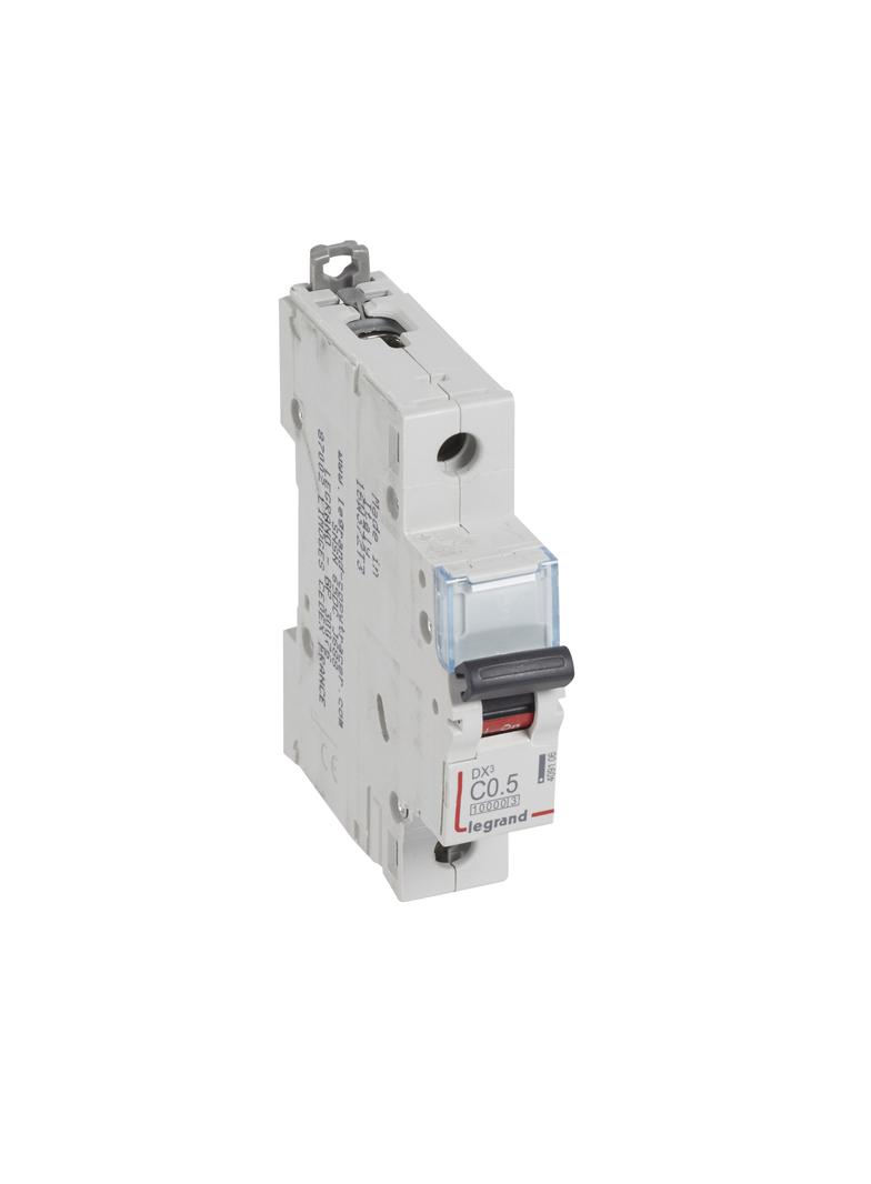 Wyłącznik Nadprądowy S 311 1P C0,5A 10000A DX3 409106 LEGRAND