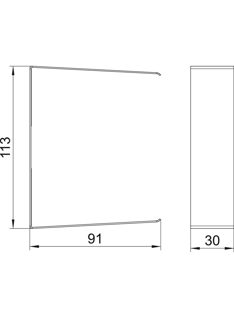 G-SVS90110RW, Łącznik kanału