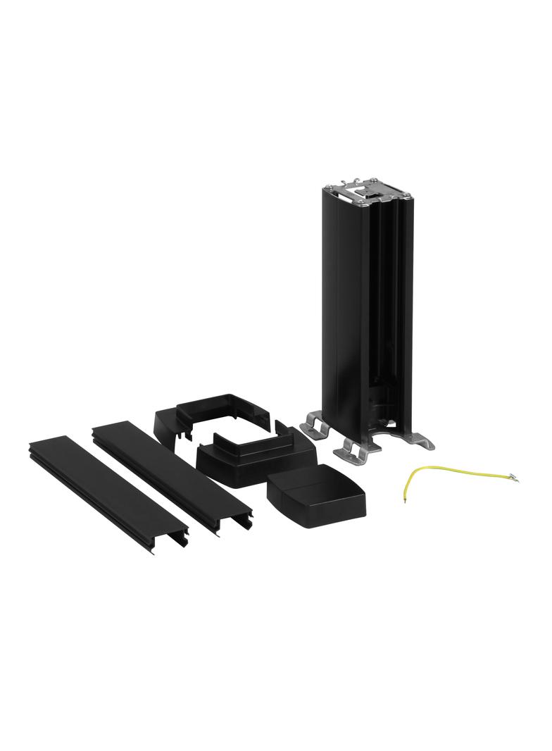 Minikolumna 1-komorowa 0,3m, czarna, Legrand