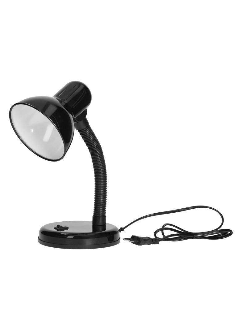FUPI, lampa biurkowa, 40W, E27, stal + tworzywo, czarna DL-4/B ORNO