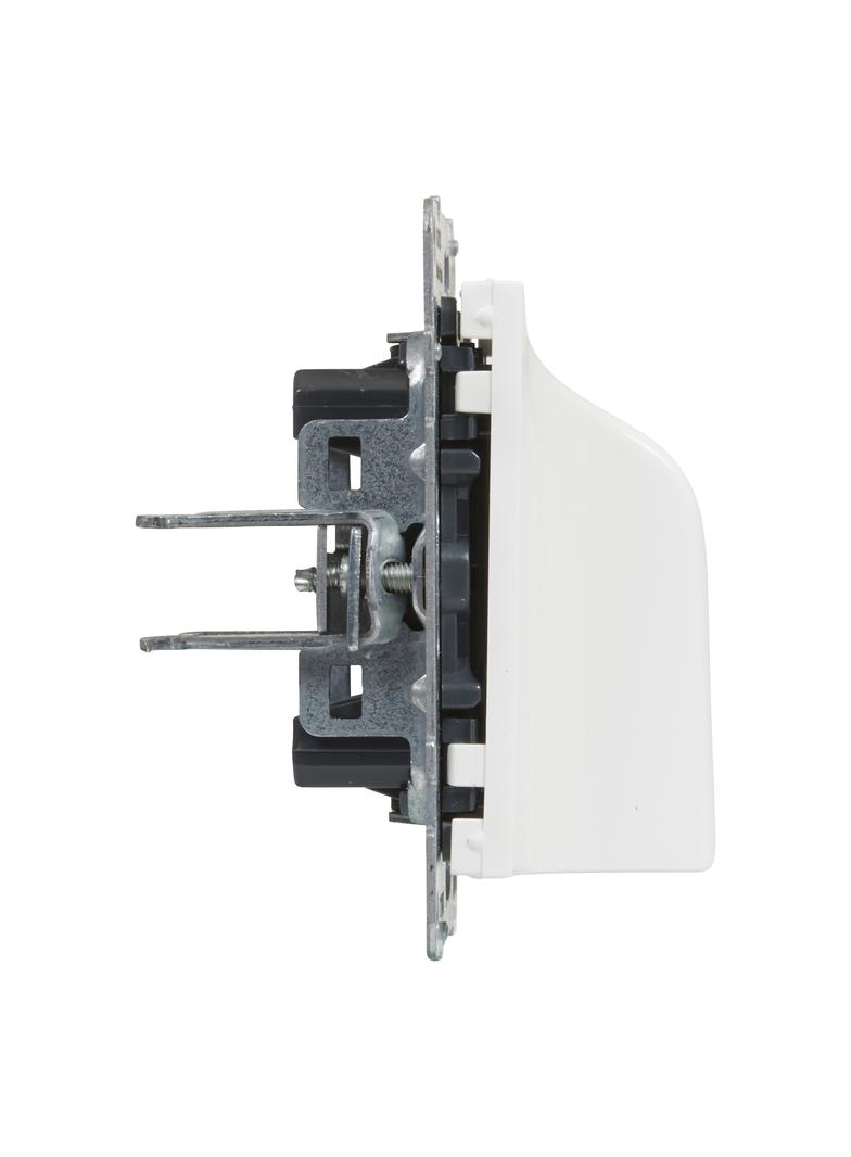 SUNO - Wyjście kablowe IP21, Biały, Legrand