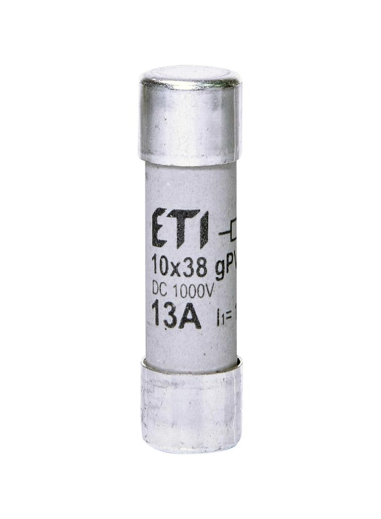 Wkładka topikowa cylindryczna PV CH10x38 gPV 13A 1000V UL 002625137 ETI