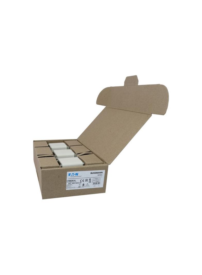 40A 690V IEC gR 00/80 SQ. BODY IND. FUSE Wkładka szybka 40A AC 690V DIN 00 30x51x100 mm g 170M2610 E