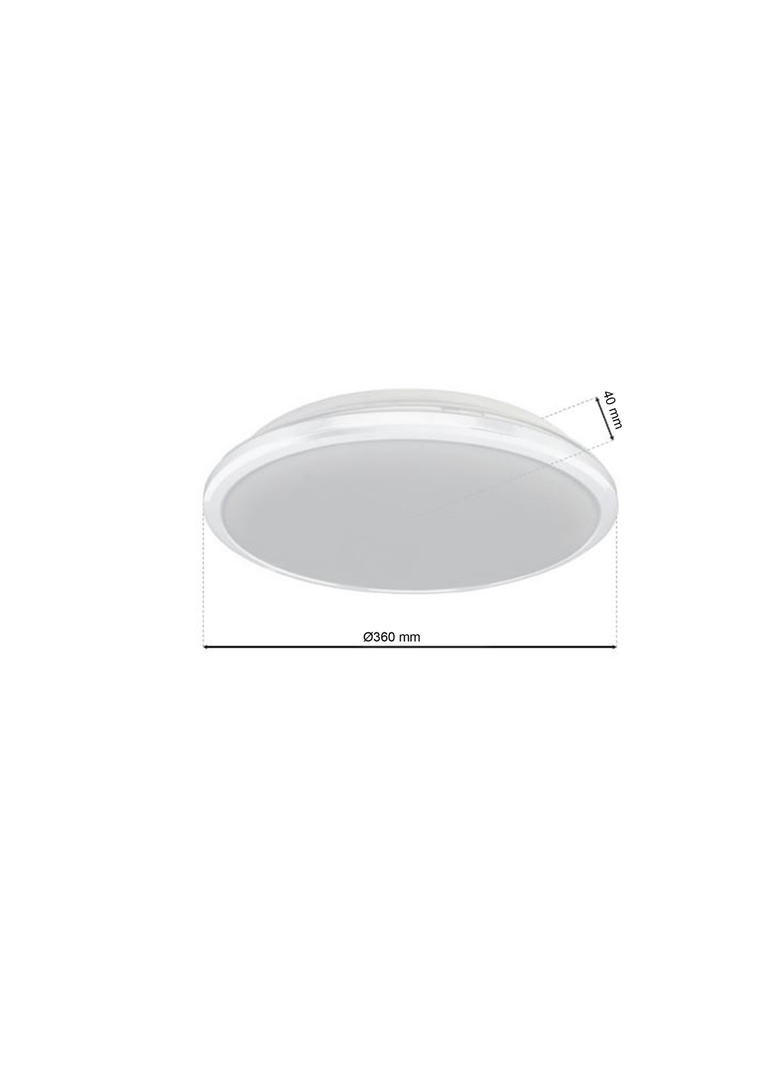 plafon LED Terma 28W 1960lm 4000K biały IP44 ML6403 Milagro
