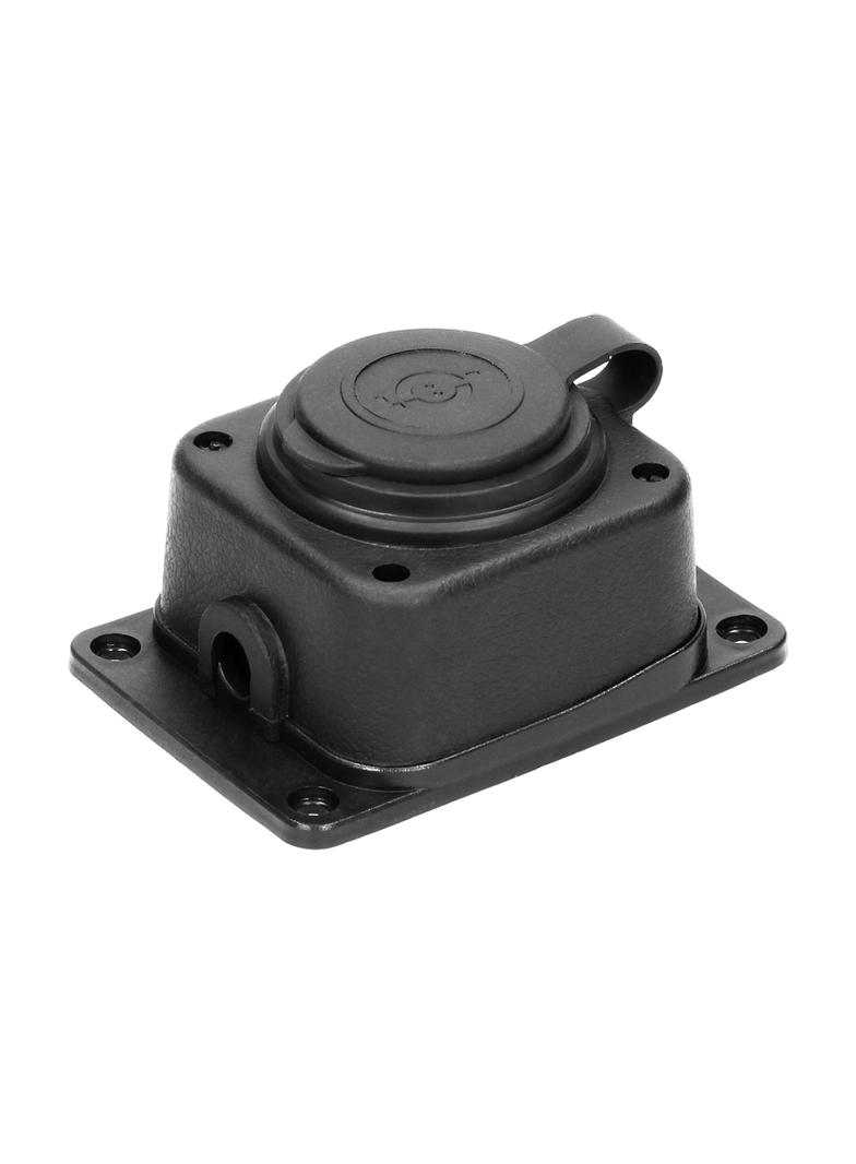 Rozgałęźnik bryzgoszczelny i odporny na uderzenia IP44 1 gniazdo 16A 230V AC gumowy uniep OR-AE-1316