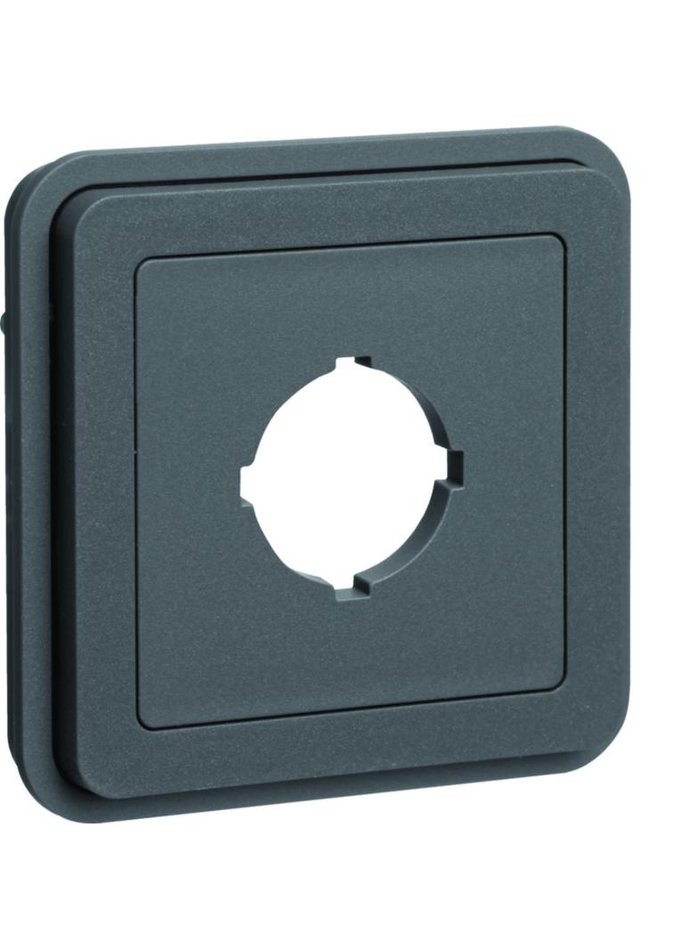 W.1 Moduł z otworem fi22 mm szary mat Berker 42913505 WNA038 HAGER