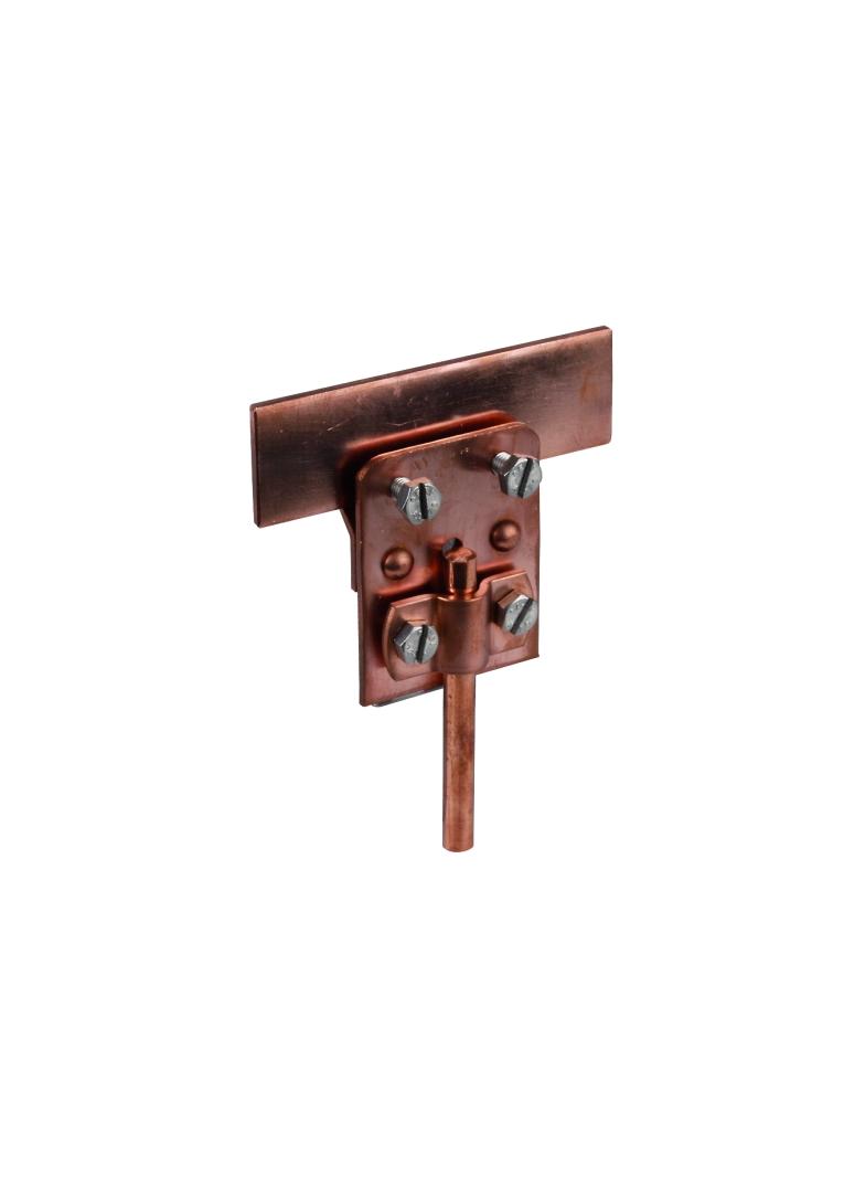 Zacisk krawędziowy zakres 0,7-5 mm, Cu