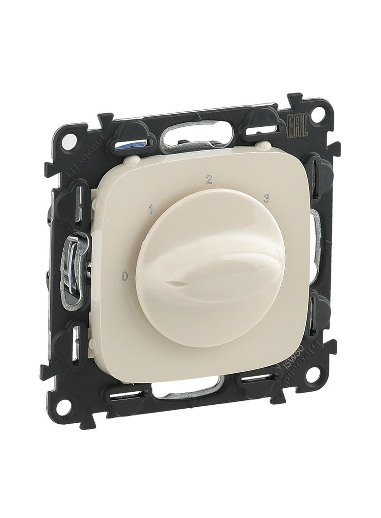 VALENA ALLURE - ŁĄCZNIK WENTYLACJI 4-POŁOŻENIOWY KREMOWY, Legrand