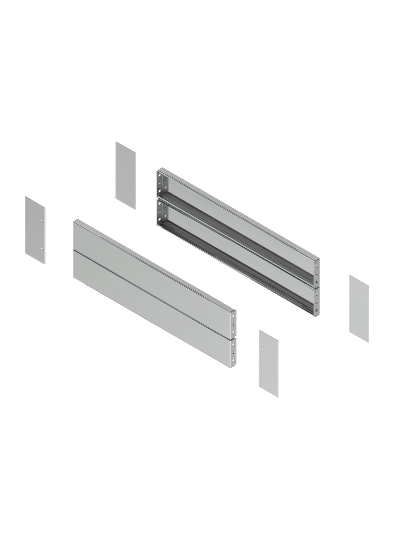 Spacial Boki cokołu do SFX stal nierdzewna 304L 200x 600mm