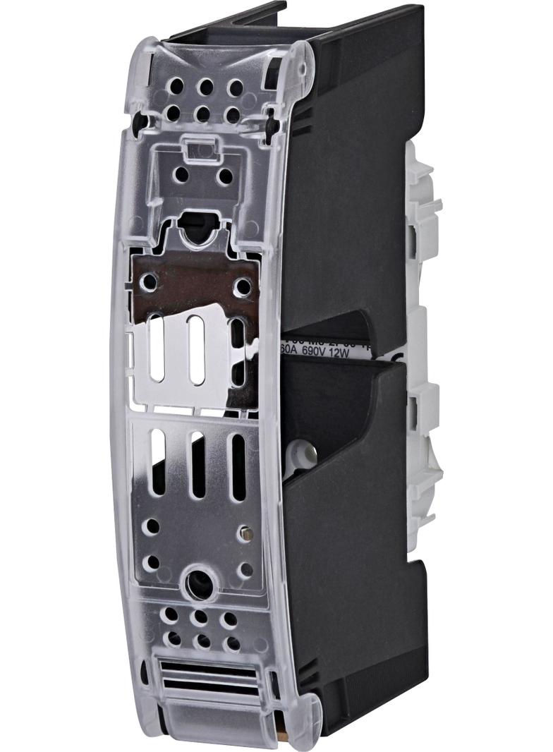 PTIP 00 M8-2P00 1p - Podstawa bezpiecznikowa z osłonami zacisków i pokrywą