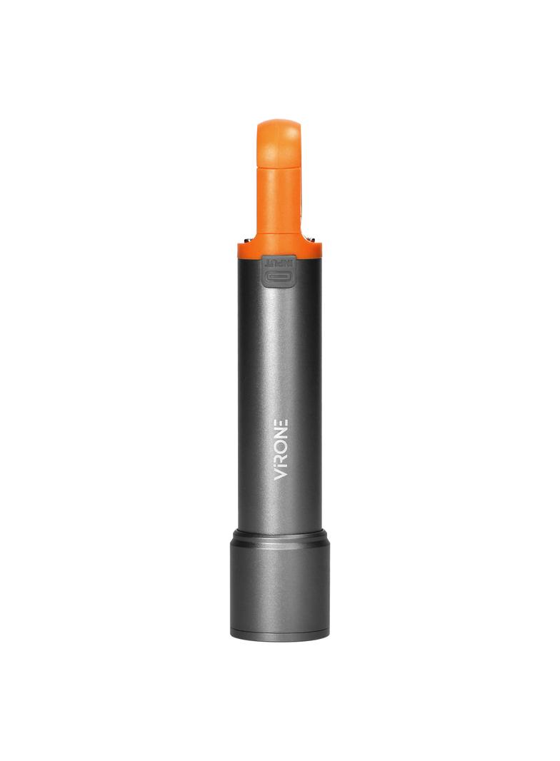 Latarka LED SMD 10W + COB 2W, 350lm, 1200 mAh, funkcja zoom, kolorowe nakładki