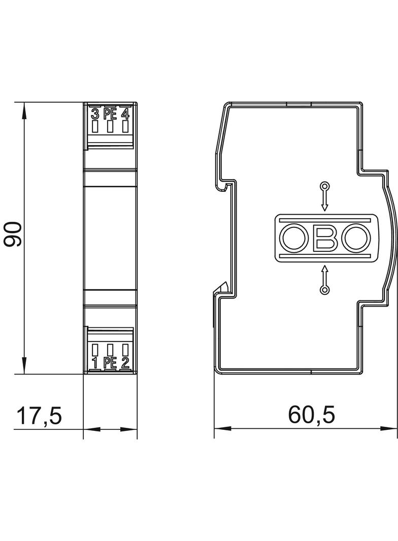 FRD 110, Bariera odgromowa