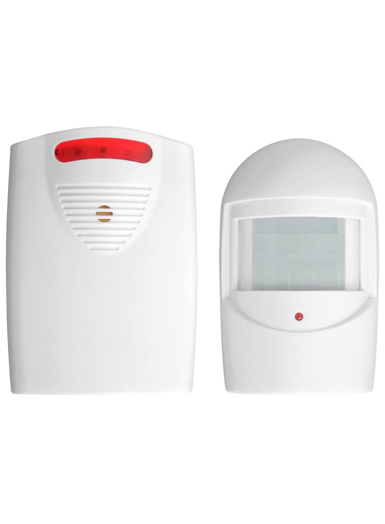 Czujnik ruchu z sygnalizacją bezprzewodową, bateryjny, IP44, 120m