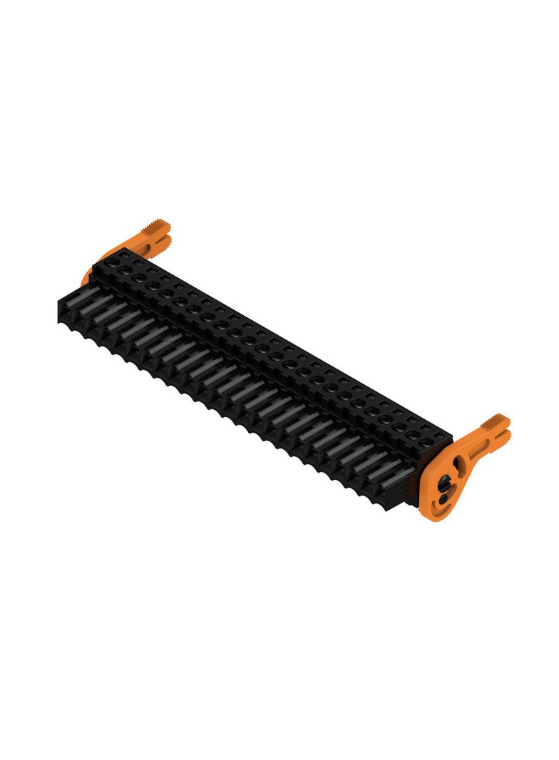 BL 3.50/24/180LH SN BK BX Wtyk PCB (złącze wiązki), 3.50 mm, Liczba biegunów: 24, Przyłącze z jarzmem /18szt./ 1688100000 WEIDMÜLLER