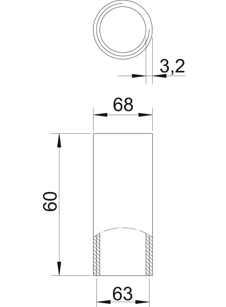 SVM63 W G, Mufa rurowa