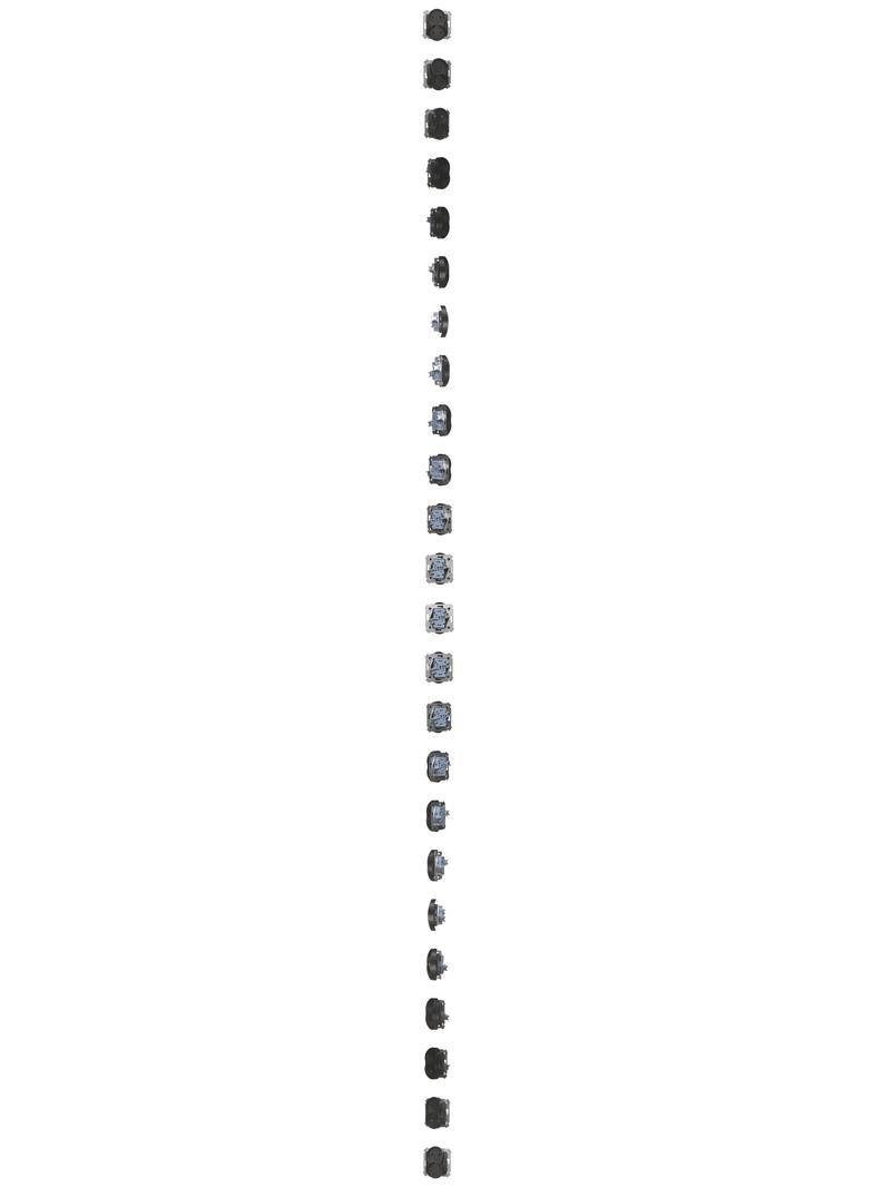 Simon 54 Gniazdo bez uziemienia z przesłonami podwójne 16A z. śrub. czarny *Do ramek S54 PREMIUM