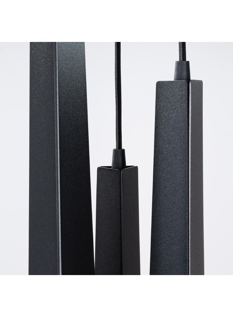 Lampa wisząca PRYSM 3P czarna