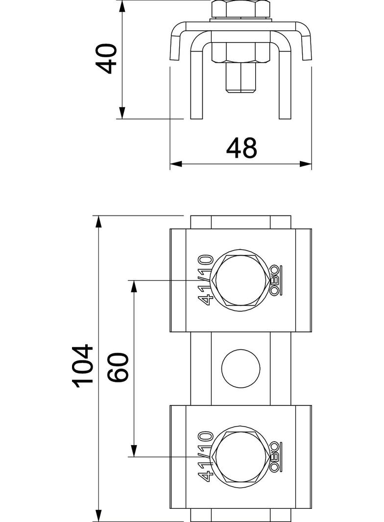 SVE 41 FT, Łącznik szyny profilowej