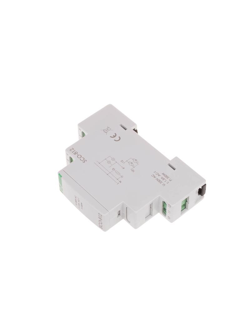 Ściemniacz oświetlenia montaż na szynie DIN zasilanie 230V AC 350W SCO-812 F&F