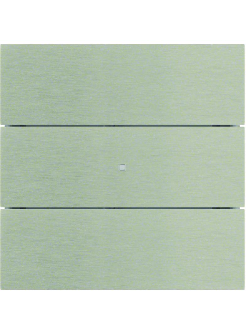 BERKER B.IQ Przycisk potrójny standard stal szlachetna nierdzewna 75163093 HAGER