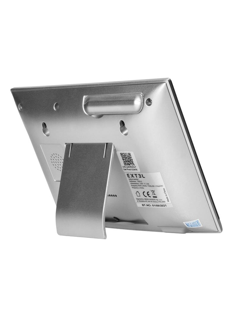 Extel Wave bezprzewodowy zestaw wideodomofonowy monitor 7" dotykowy menu OSD WI-FI + APP na tel EXTE