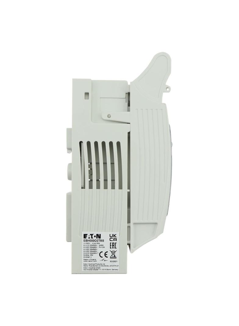 EBH000O3TM8 Rozłącznik bezpiecznikowy poziomy 160A AC 690V NH000 AC21B 3P IEC montaż śrubow EBH000O3