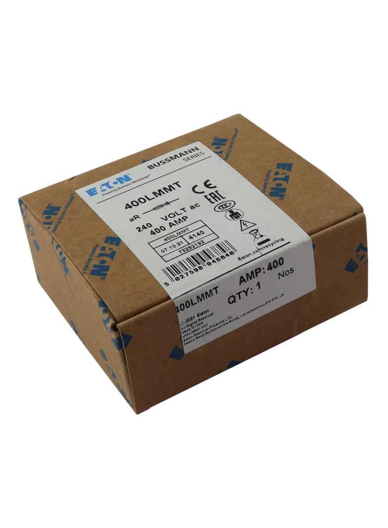 400AMP 240V AC BS88 HIGH SPEED TWIN FUSE Wkładka szybka 400A AC 240V DC 150V BS88 83x84 mm 400LMMT E