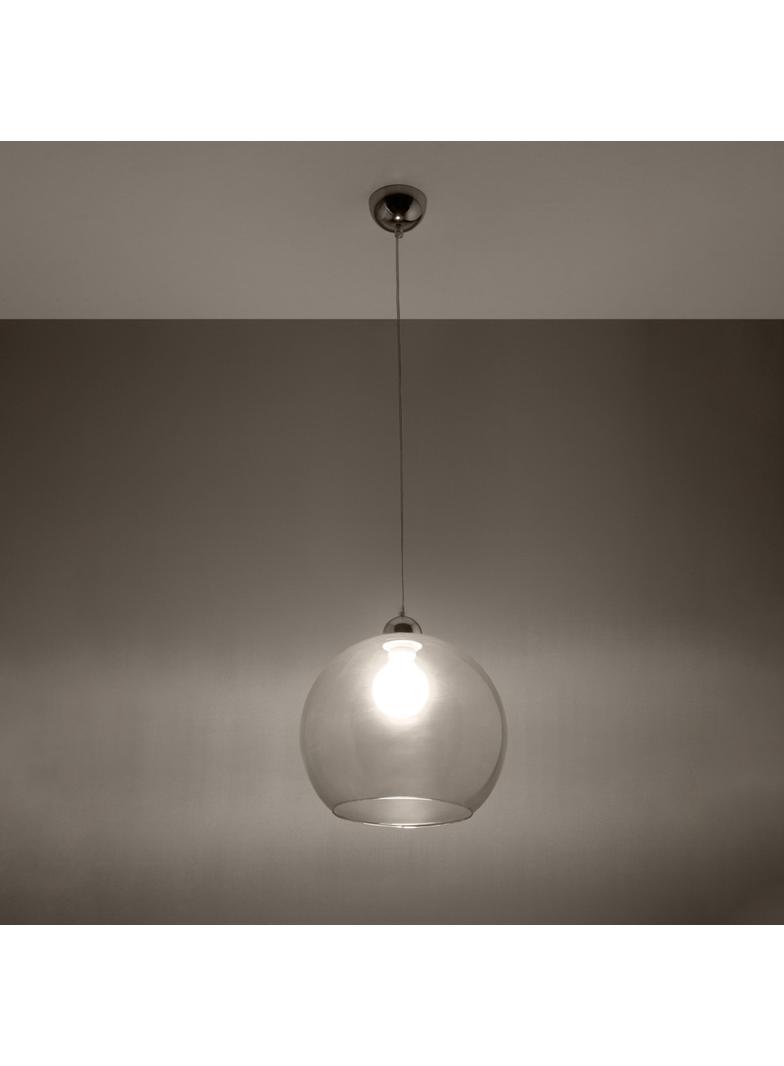 Sollux Lampa wisząca BALL transparentny SL.0248