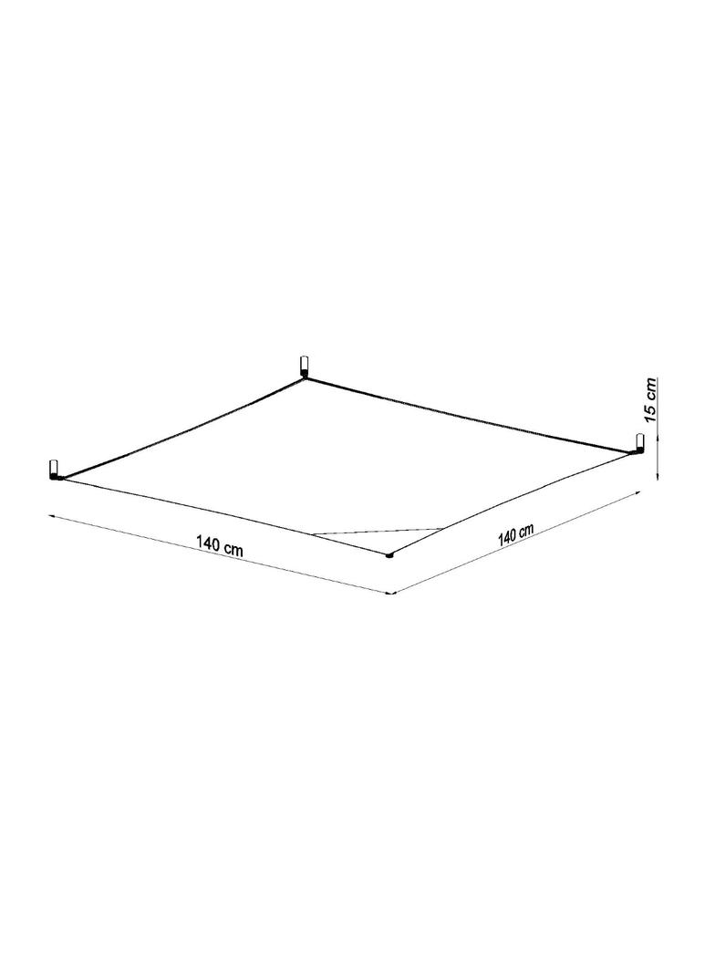 Sollux Plafon LUNA 4 biały SL.0740