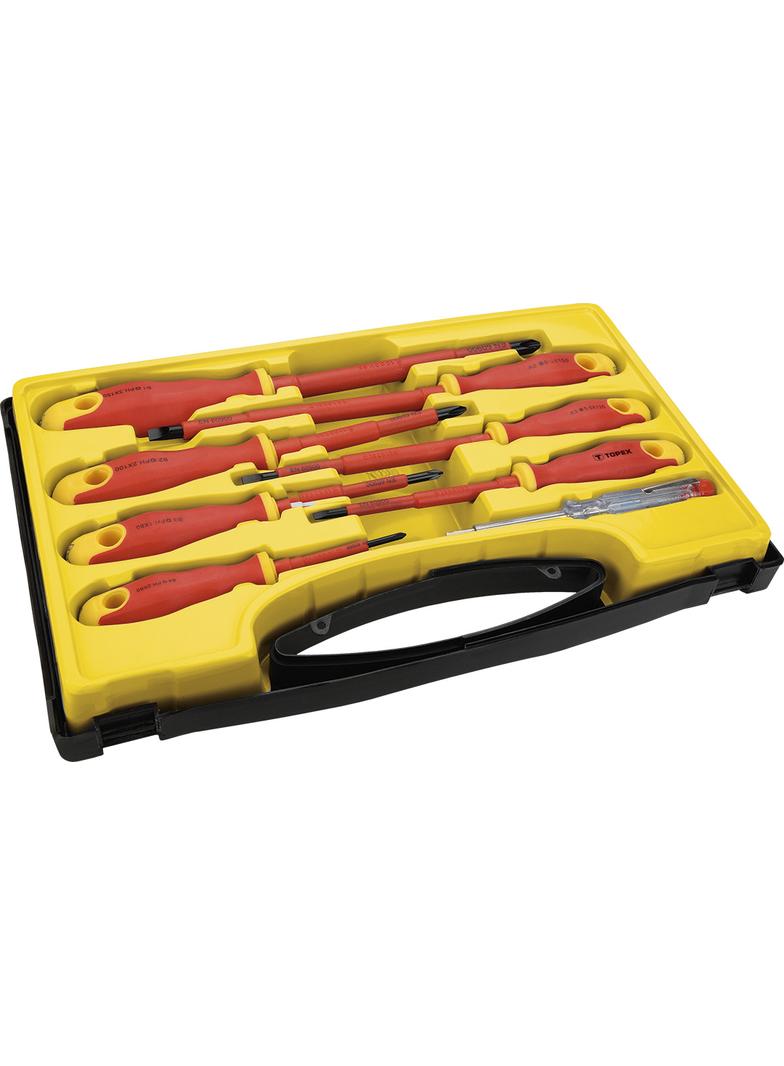 Wkrętaki 1000V, zestaw 8 szt.