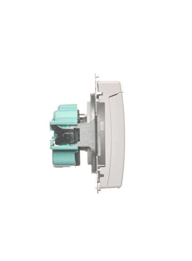 Simon Basic Gniazdo wtyczkowe z uziemieniem bryzgoszczelne IP44 16A 250V zaciski śrubowe biały BMGZ1B.01/11 KONTAKT