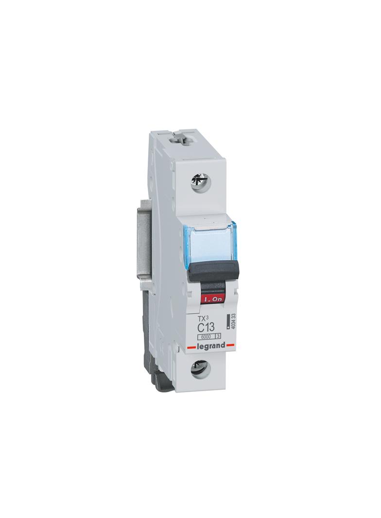 Wyłącznik Nadprądowy S 301 1P C13A 6kA TX3  403433 LEGRAND