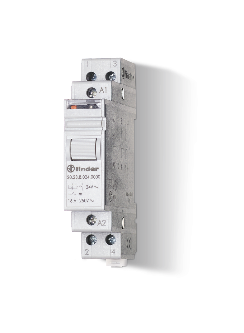 Modułowy przekaźnik impulsowy serii 20: 1Z + 1 R 16A 60V DC 20.23.9.060.4000 /5szt./ FINDER